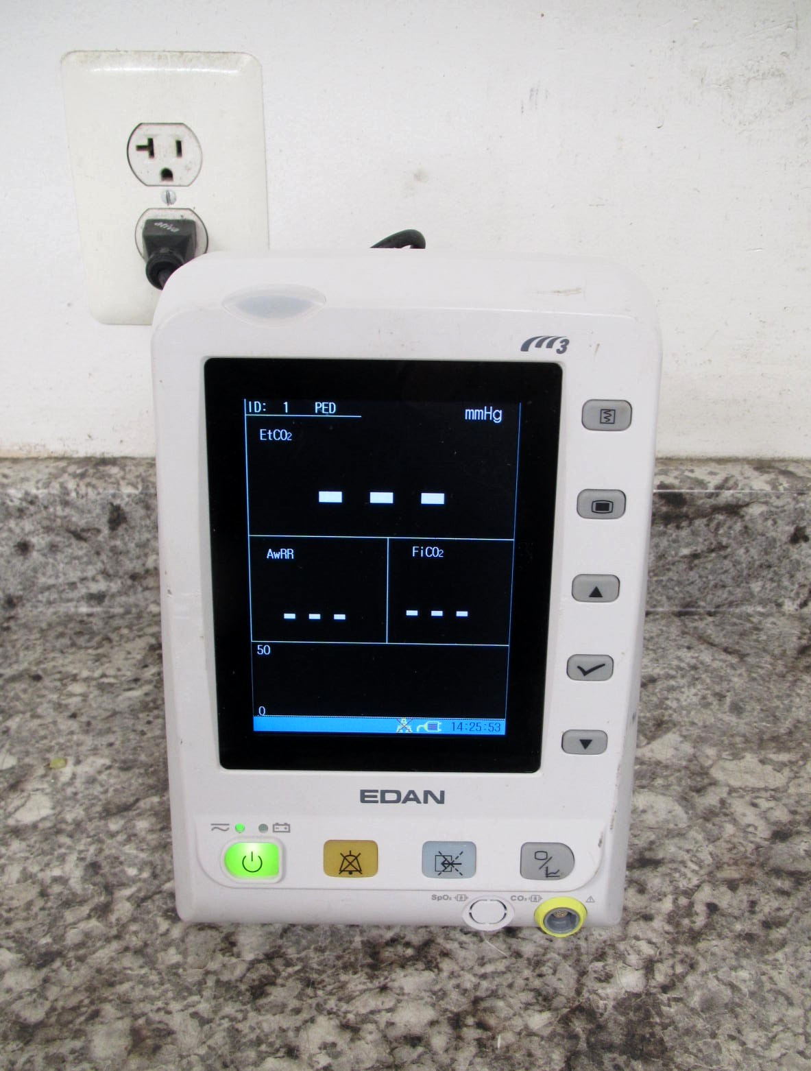 Edan M3B / M3 2014 5.7" Color TFT Screen Vital Signs Monitor Used Free Shipping