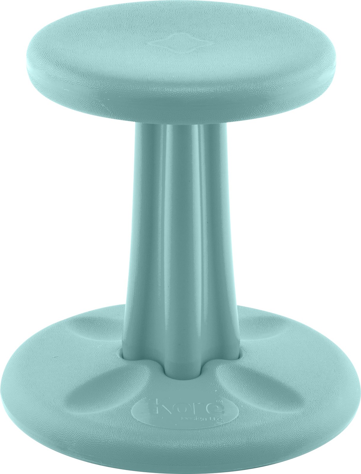 KORE Design Wobble Stool Chair, Girls + Boys Kid Desk Kids (14in Tall), Teal