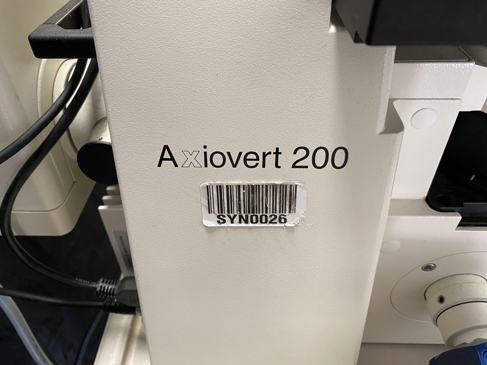 ZEISS Axiovert 200 Inverted Fluorescence Phase Contrast Microscope With FluoArc