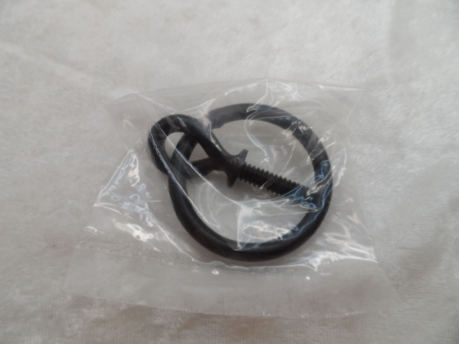 Lynn Cove Foundry Lag Mount Ring Pull Stainless Steel Black NEW