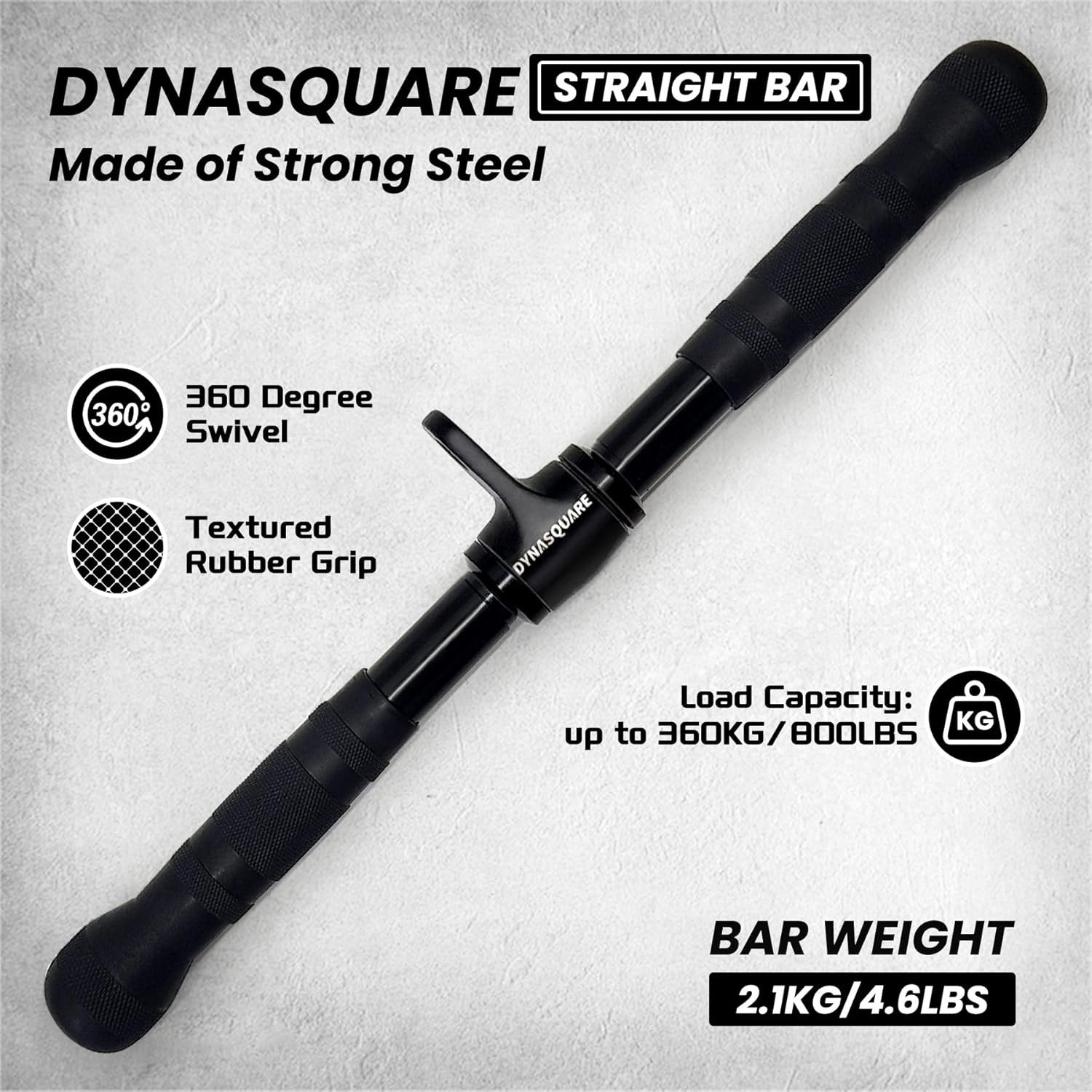 Versatile LAT Pulldown Attachments for Home Gym: Includes Handle, Rope & Straps
