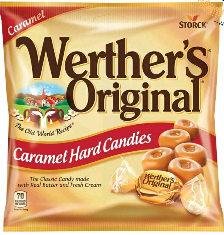 1 X Bag Werther's Original Caramel Flavor Hard Candies 2.65oz Fast Shipping!