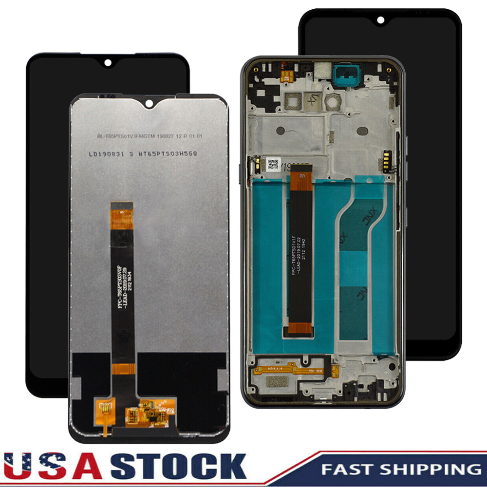 For MetroPCS LG K51 LM-K500UM LMK500UM K500MM LCD Touch Screen Digitizer ±Frame