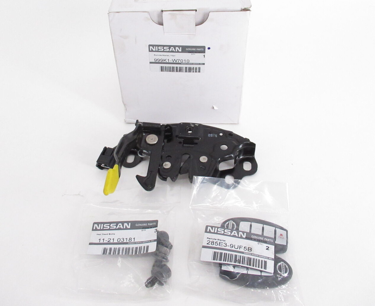 Genuine OEM Nissan 999K1-W7010 Remote Start Kit 2019-2022 Titan XD