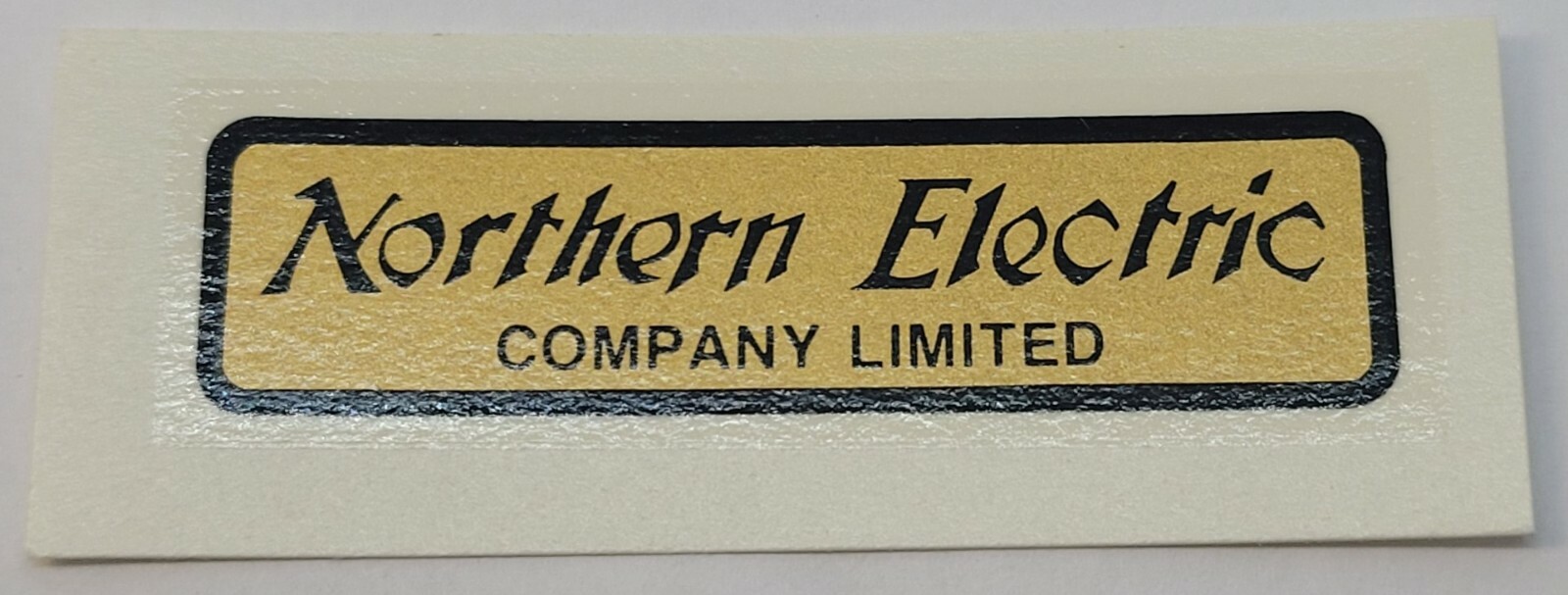Northern Electric Company Limited Water Decal - Phone Kellogg western electric