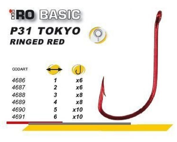 Hiro Tokyo P31 Sea Fishing Hooks