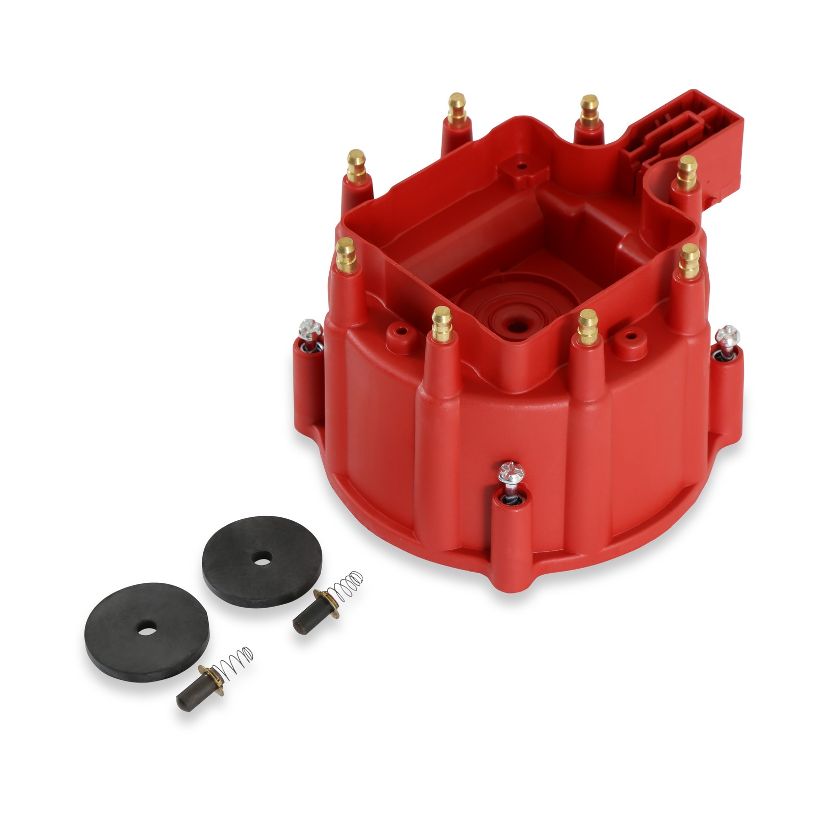 8411 GM HEI Distributor Cap, Red