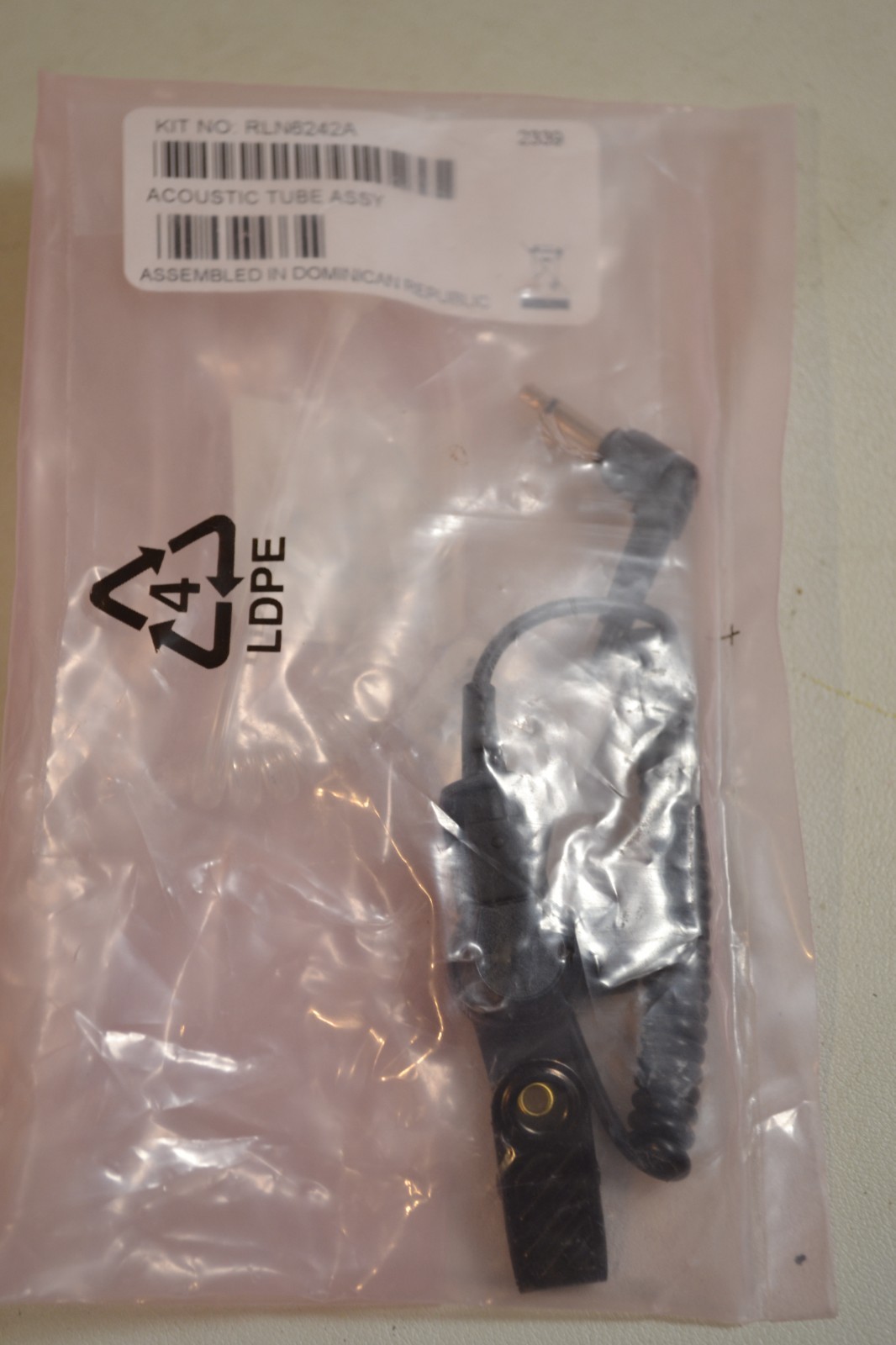 RLN6242A ACOUSTIC TUBE ASSY 2-Way Radio Earpiece kit