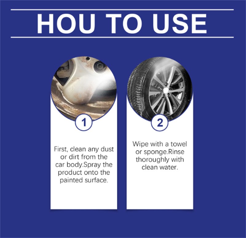 100ml Heavy Duty Rust Remover Spray for Metal - Multipurpose Rust Stain Cleaner
