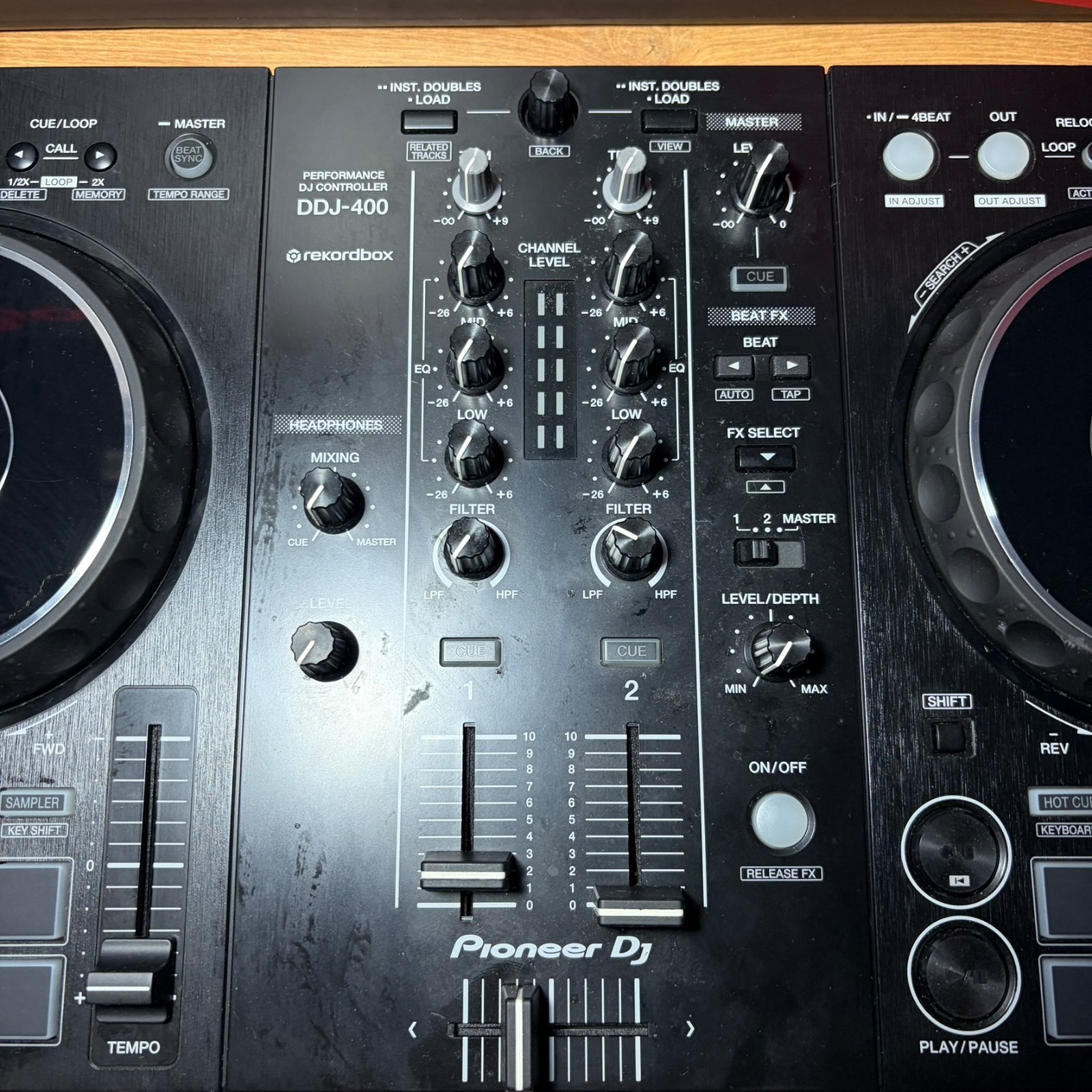 Pioneer DJ DDJ-400 2-Channel Rekordbox DJ Controller UNTESTED