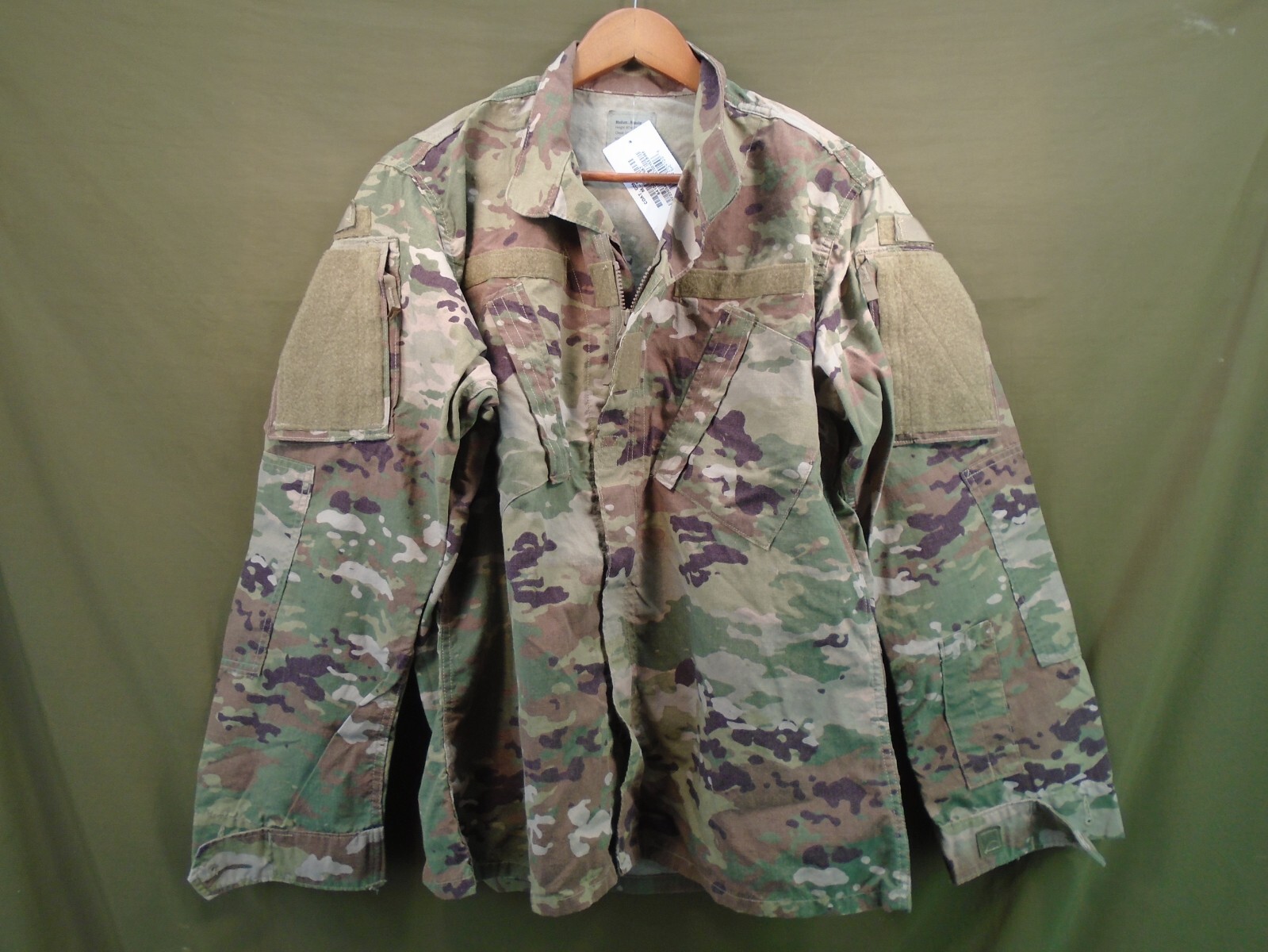 US Military Army OCP Coat MultiCam Camo FR Shirt Medium Regular New 2019 32-C