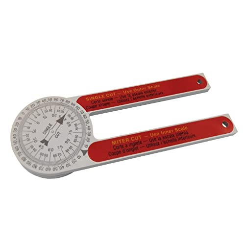 Model #505P-7 Miter Saw Protractor Internal and External Bevel Replacement for