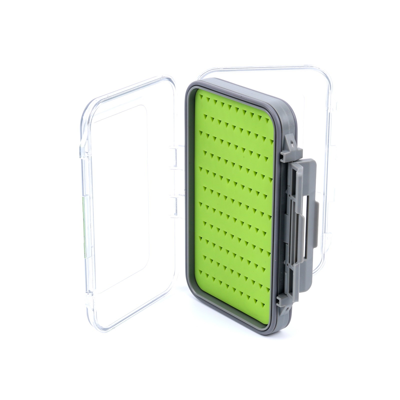 Large Waterproof Double Sided Jig/Fly Box with Silicone Insert Waterproof