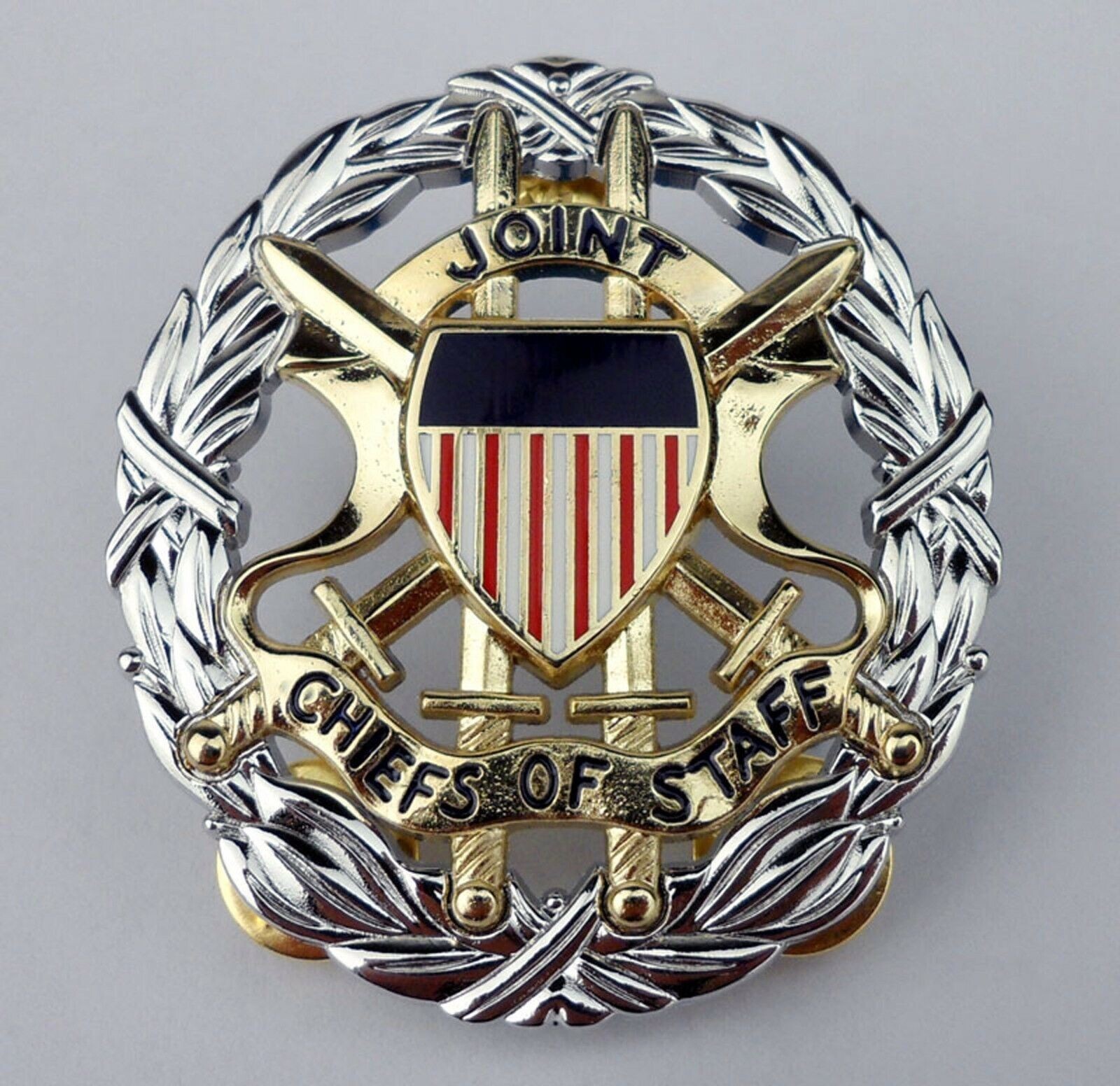 United States Joint Chiefs of Staff Identification Badge Pin US JCS METAL BADGE
