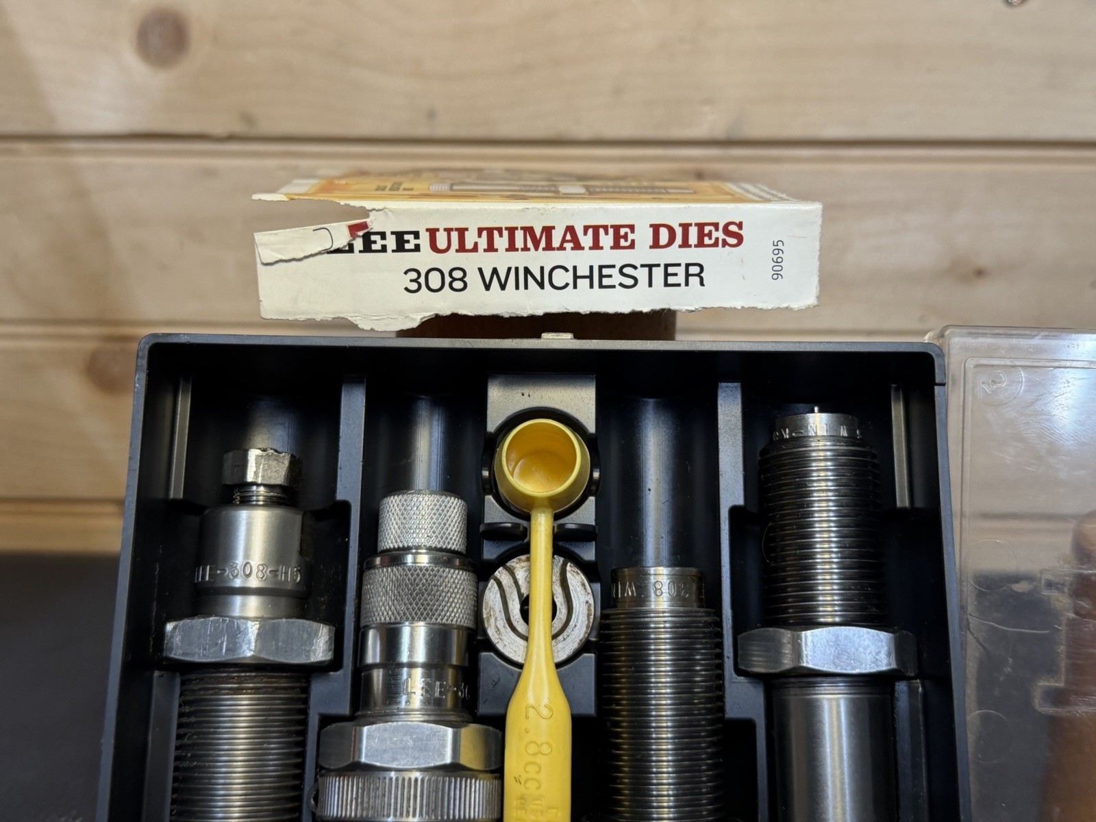 Lee Precision Reloading LP90695 308 WIN Ultimate Rifle Die Set,Silver