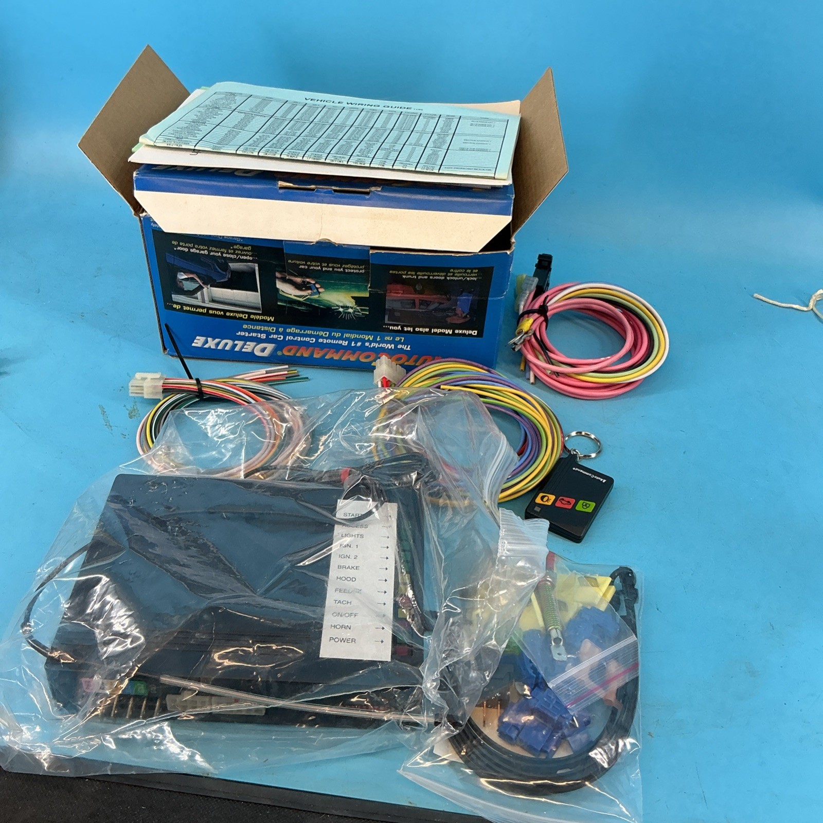 AutoCommand Deluxe Remote Car Starter System – DesignTech 20024 – New in Box