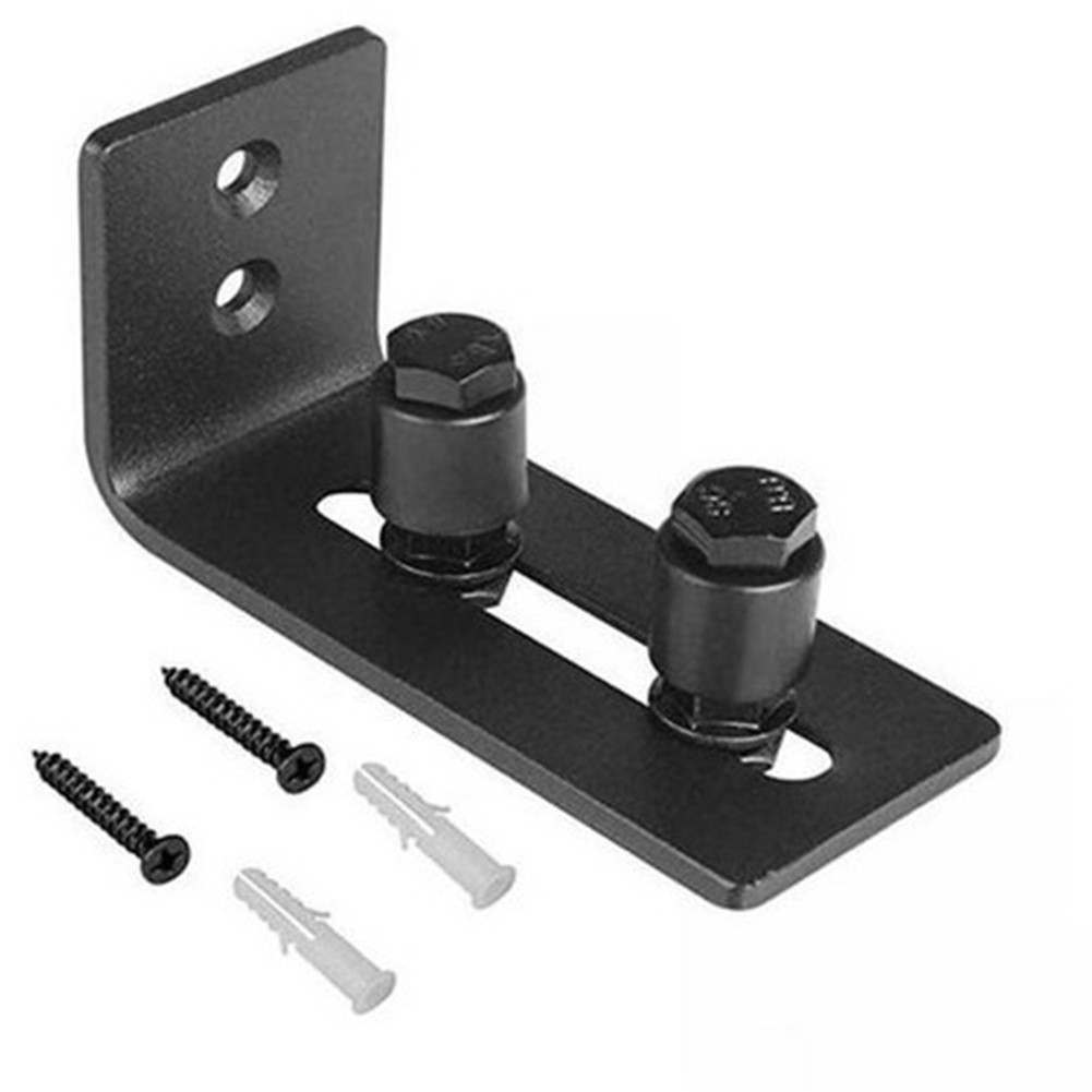 Heavy Duty Sliding Door Floor Guide with Adjustable Rollers Flush Fit Design