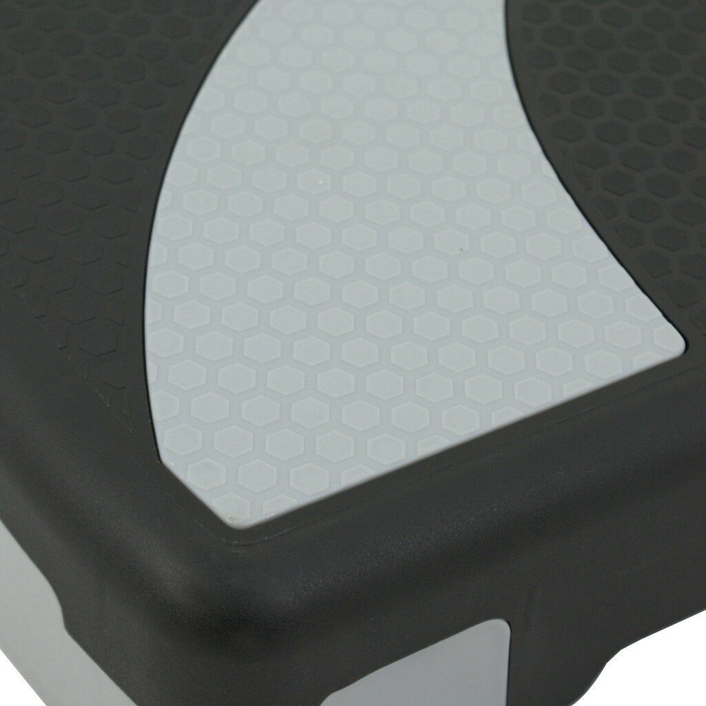 31" Exercise Step Platform Adjustable Aerobic Step Platform Workout Stepper Home