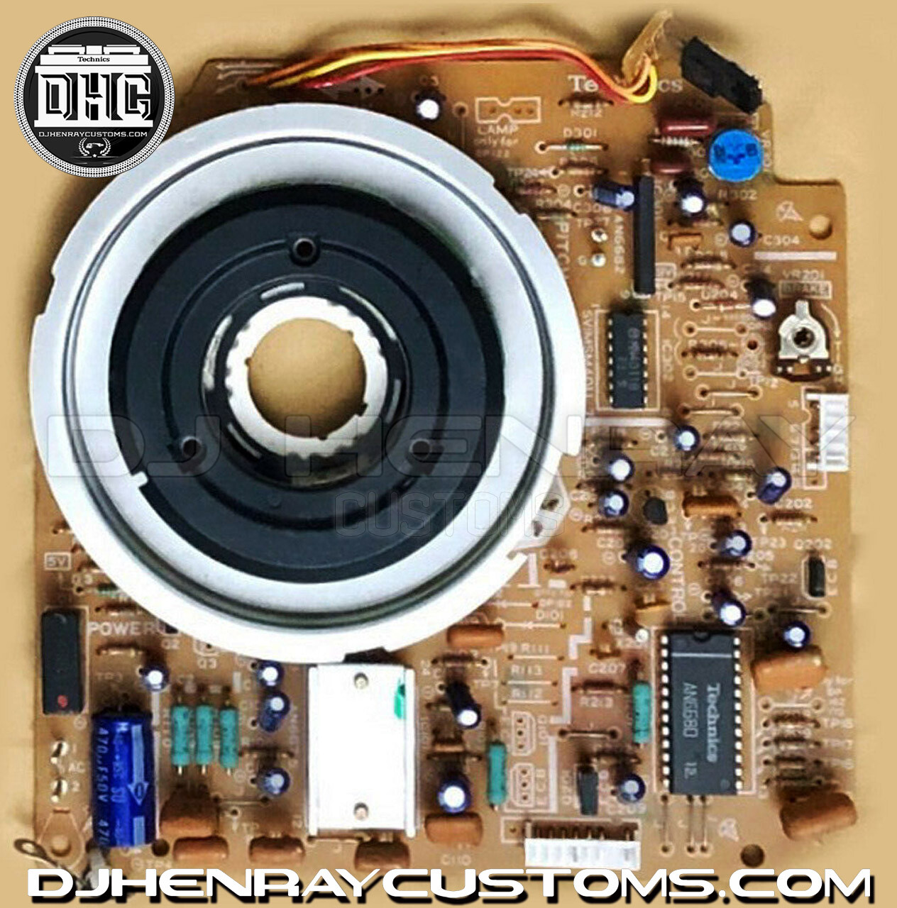 technics turntable OEM Sl 1200 mk5 main pc board (motor) great working condition