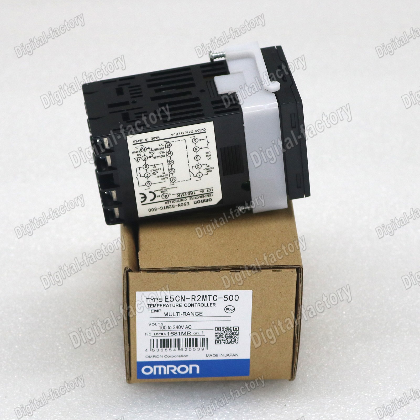 Brand New Omron Temperature Controller E5CN-R2MTC-500 100-240VAC#LJ