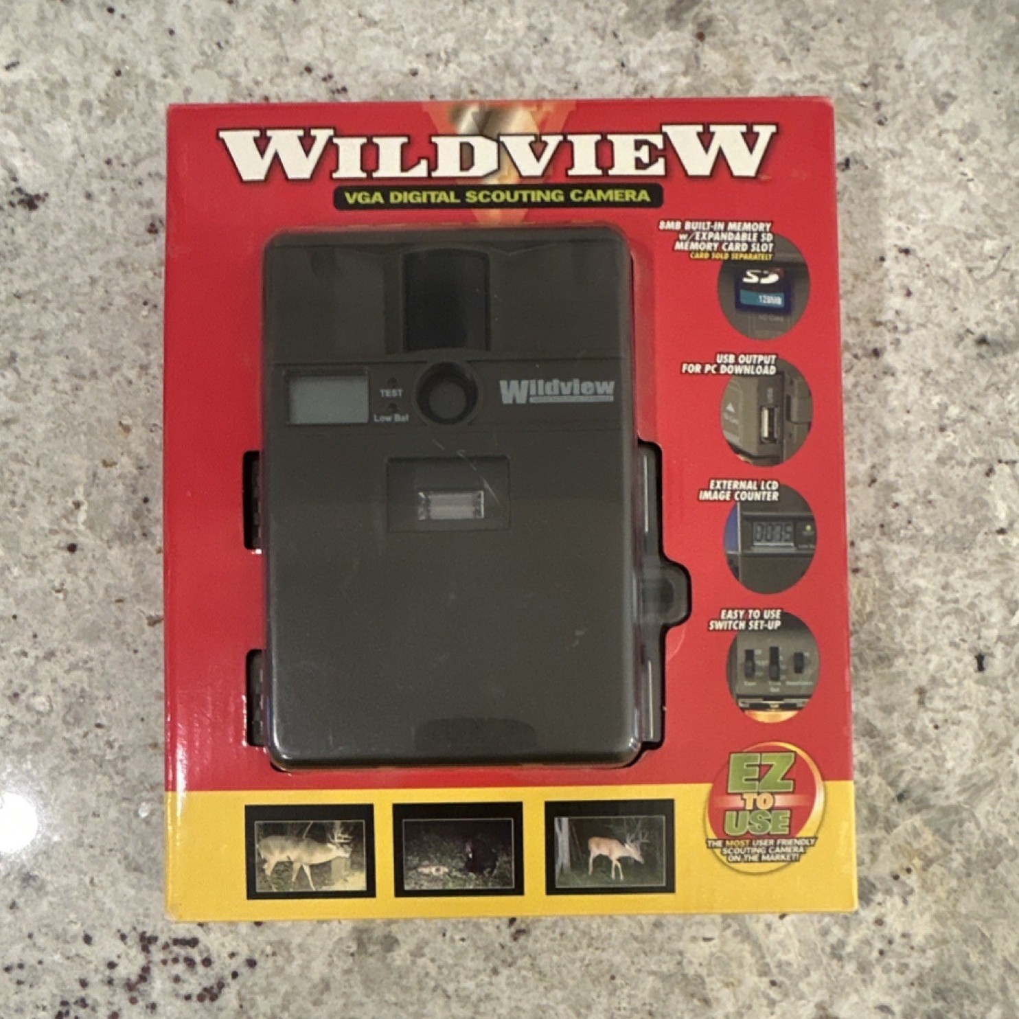 Wildview WV1 Trail Camera SD Card Weather Resistant