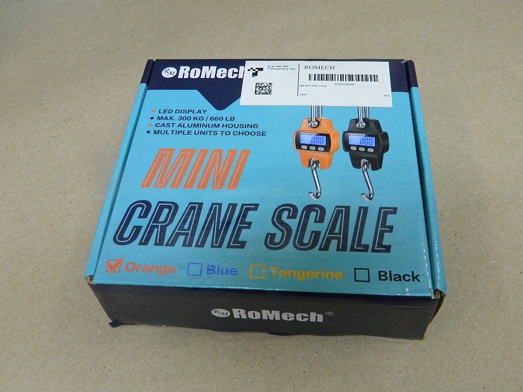 Romech Orange Scale X002HVR56N 660lb LED Display sealed box NEW
