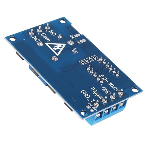 6pcs DC 6-30V Timer Relay Programmable Delay Relay Module Cycle Timer with LCD
