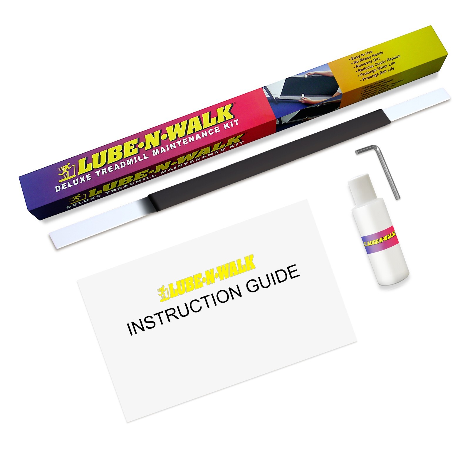 Lube-N-Walk Deluxe Treadmill Maintenance Kit Since 1998 - Patented