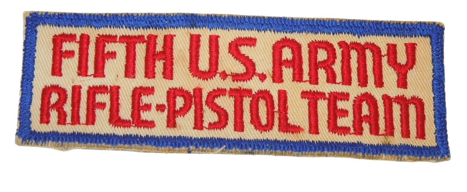 Original Vietnam War US Army 5th Fifth Rifle Pistol Team Patch AB22