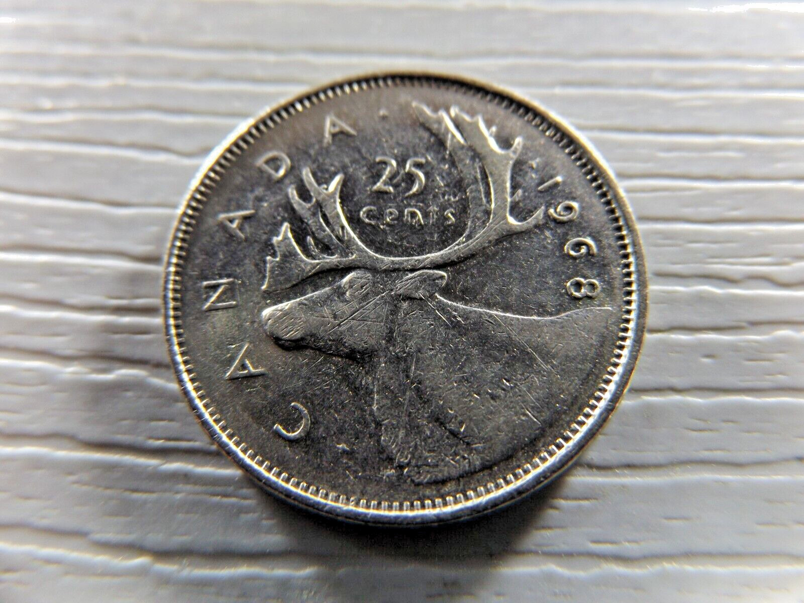 CANADA 1968 25 Cents #1d