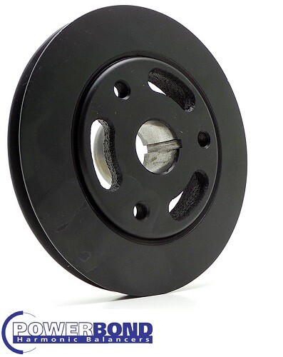 POWERBOND HARMONIC BALANCER FOR HOLDEN KINGSWOOD HQ HJ HX HZ 202 RED 3.3L I6