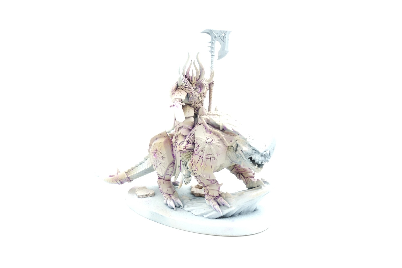 Chaos Lord on Karkadrak [x1] Slaves to Darkness [Warhammer Age of Sigmar] Primed