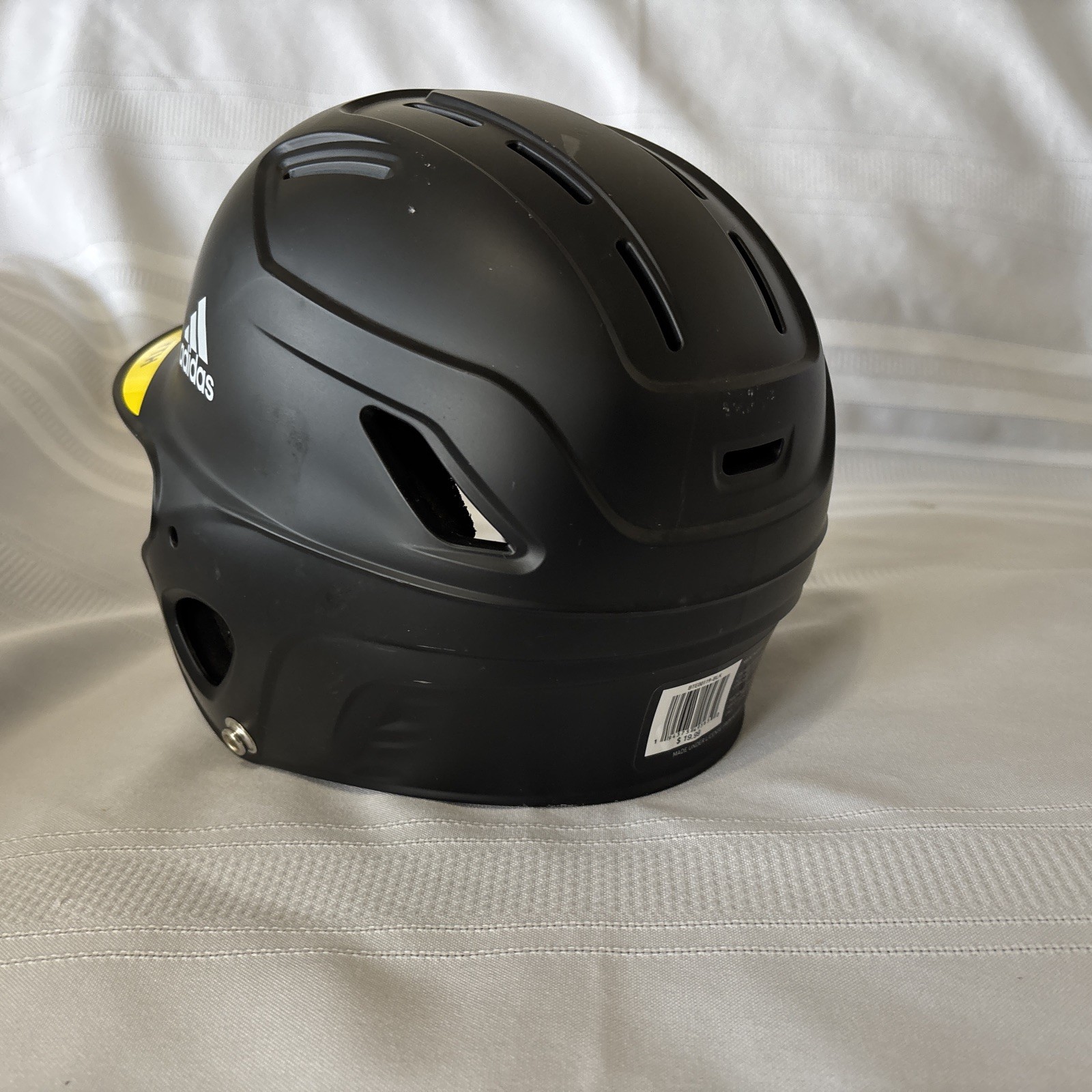 NEW ADIDAS Climalite CAPTAIN Batting Helmet Youth Black Size 6-6 1/2