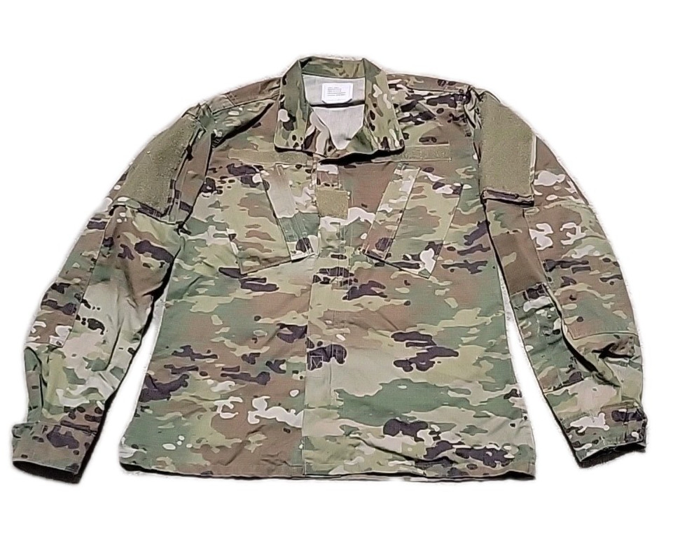 US Army OCP Combat Uniform Coat Jacket Top Multicam Garrison Small/Short B+