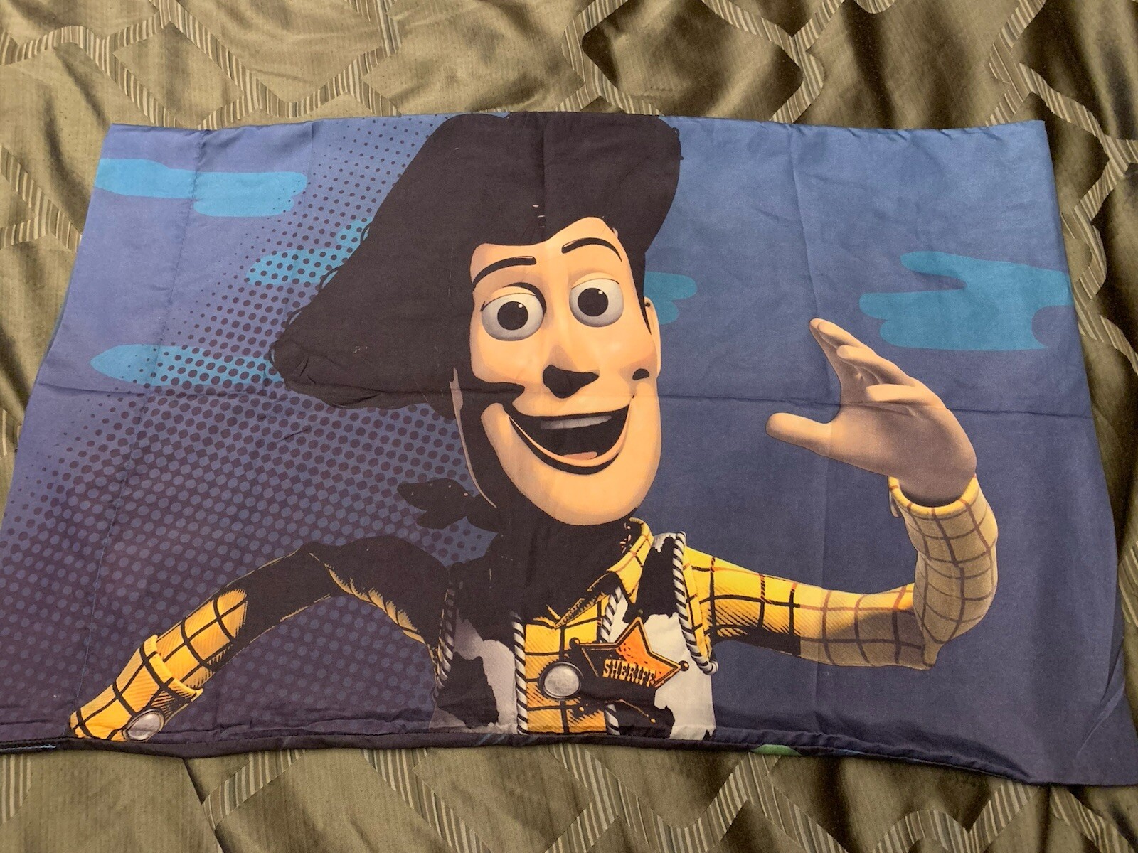 One Disney Pixar Toy Story Buzz Lightyear & Woody Pillow Case