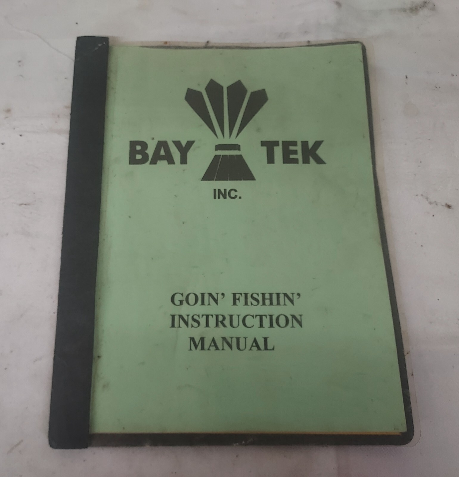 Bay Tek GOIN' FISHIN' Arcade Ticket Redemption Game OWNERS MANUAL