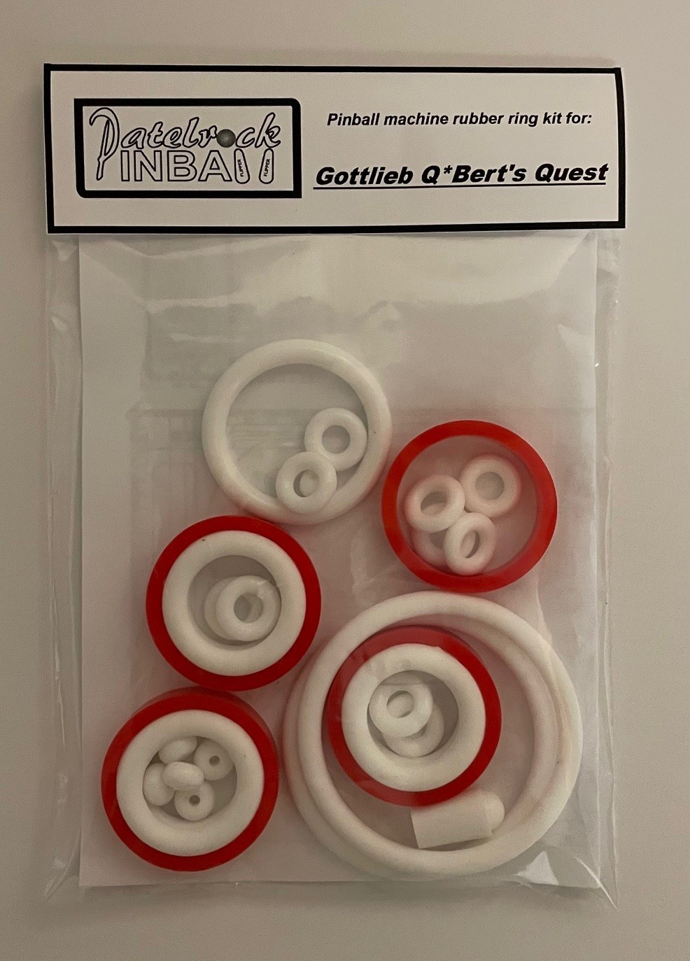 Gottlieb Q Bert's Quest Pinball Machine Rubber Ring Kit **Customize Your Kit**