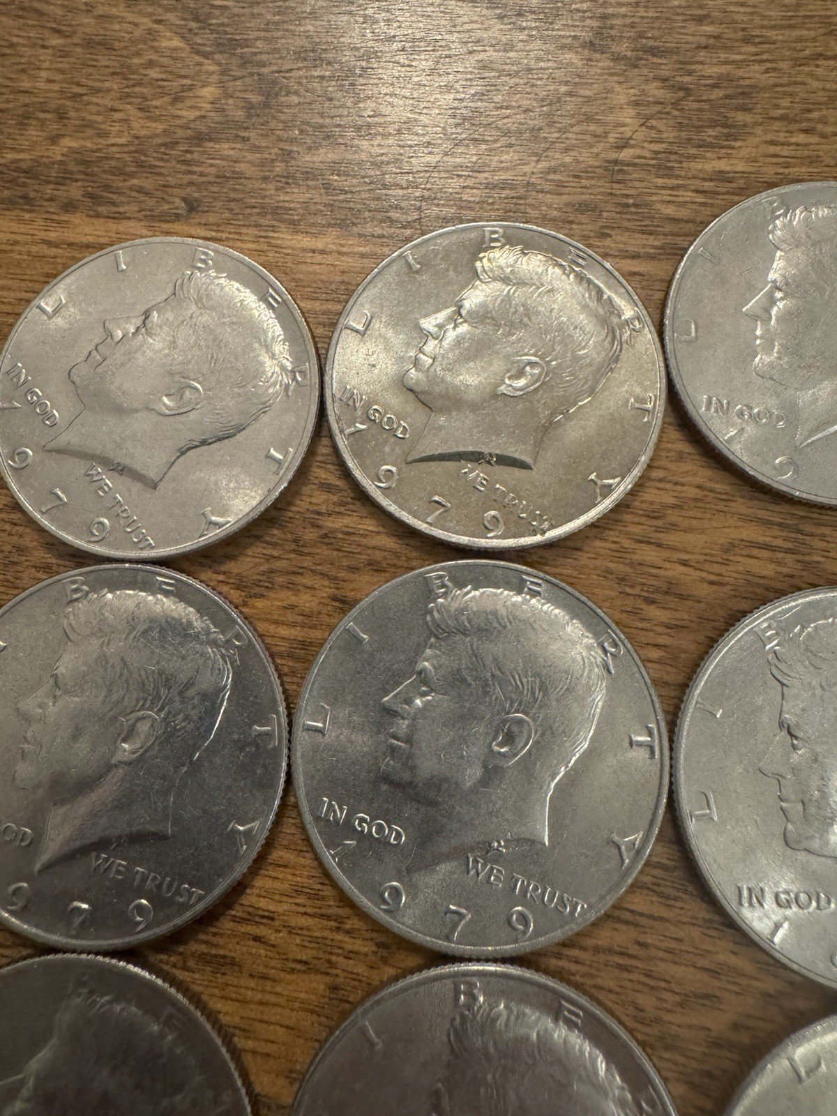 1979 KENNEDY HALF DOLLAR ROLL Circulated