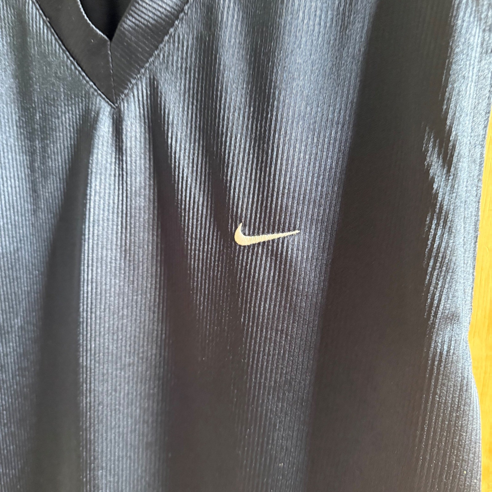 Nike Men's XL Reversible Basketball Jersey Blank Navy Blue Solid Sleeveless