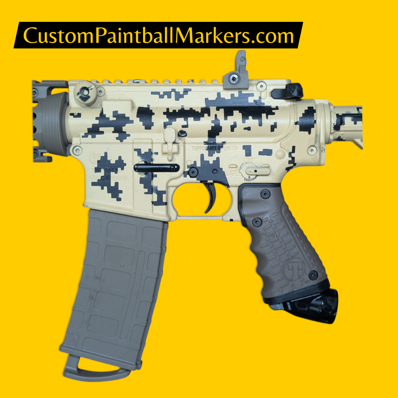 Tippmann TMC Magfed M4A1 "Task Force Delta" Custom Paintball Marker