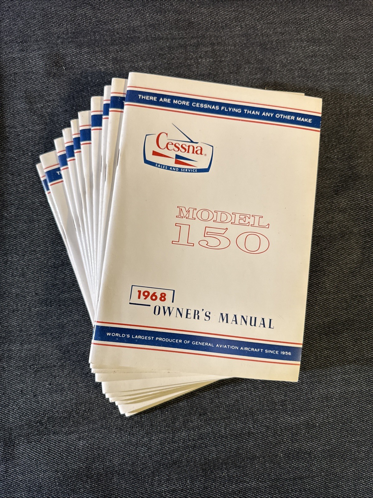 1968 Cessna Model 150 Airplane Owner's Manual Original Aviation Flying Aircraft