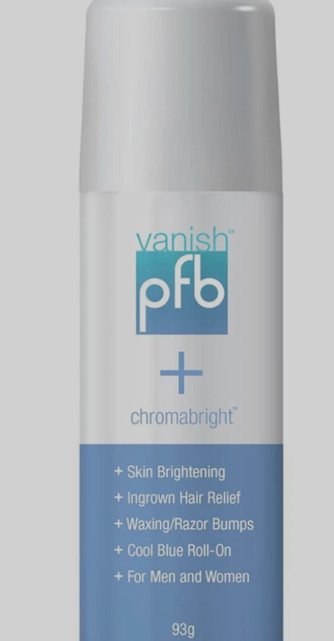 PFB Vanish Razor Bump Stopper Skin Care Treatment with Chromabright Dark Spot Re