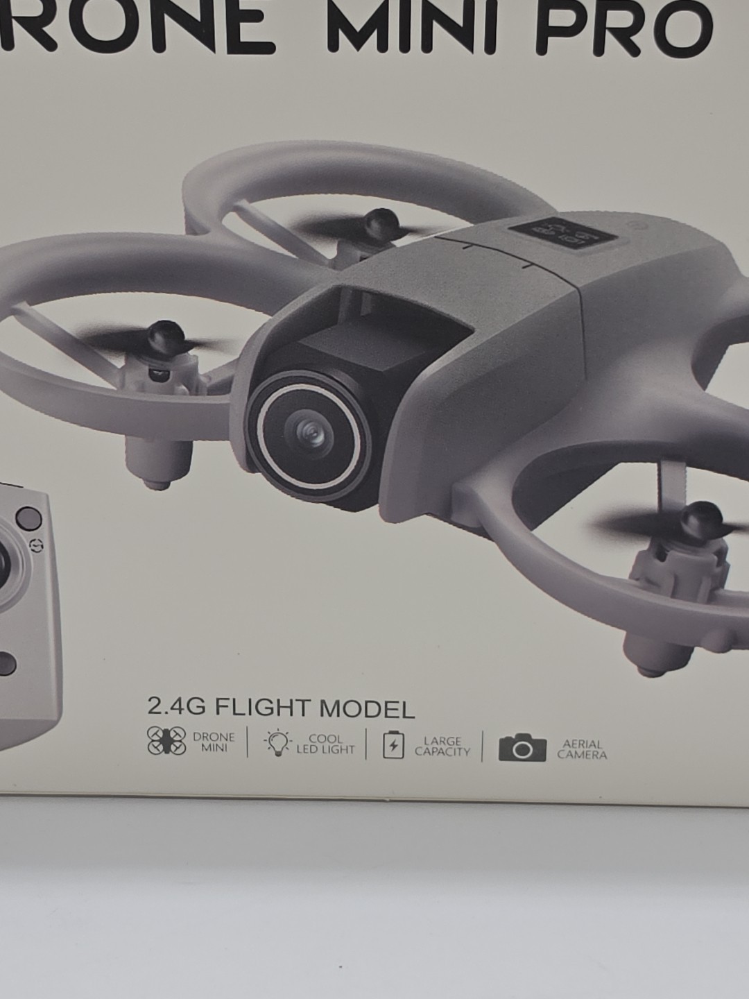 Drone Mini Pro 2.4G Flight Model Quadcopter with Camera and Remote Grey