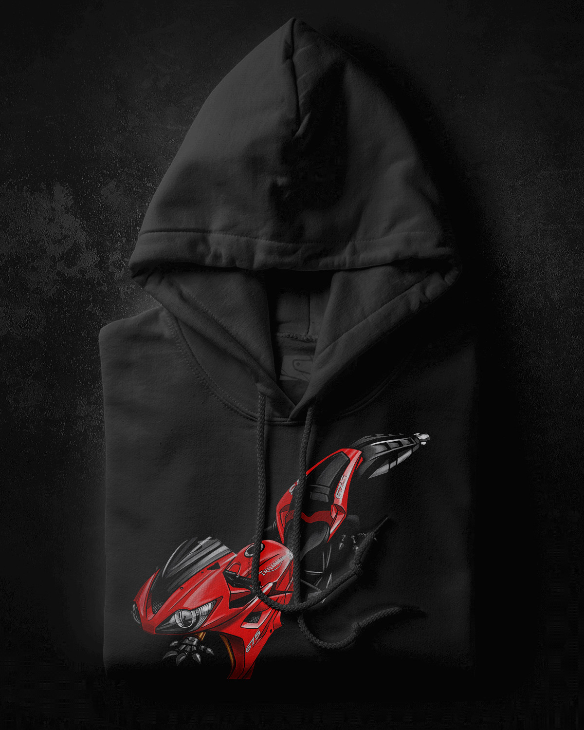 Triumph Daytona 675 Hoodie for Motorcycle Riders