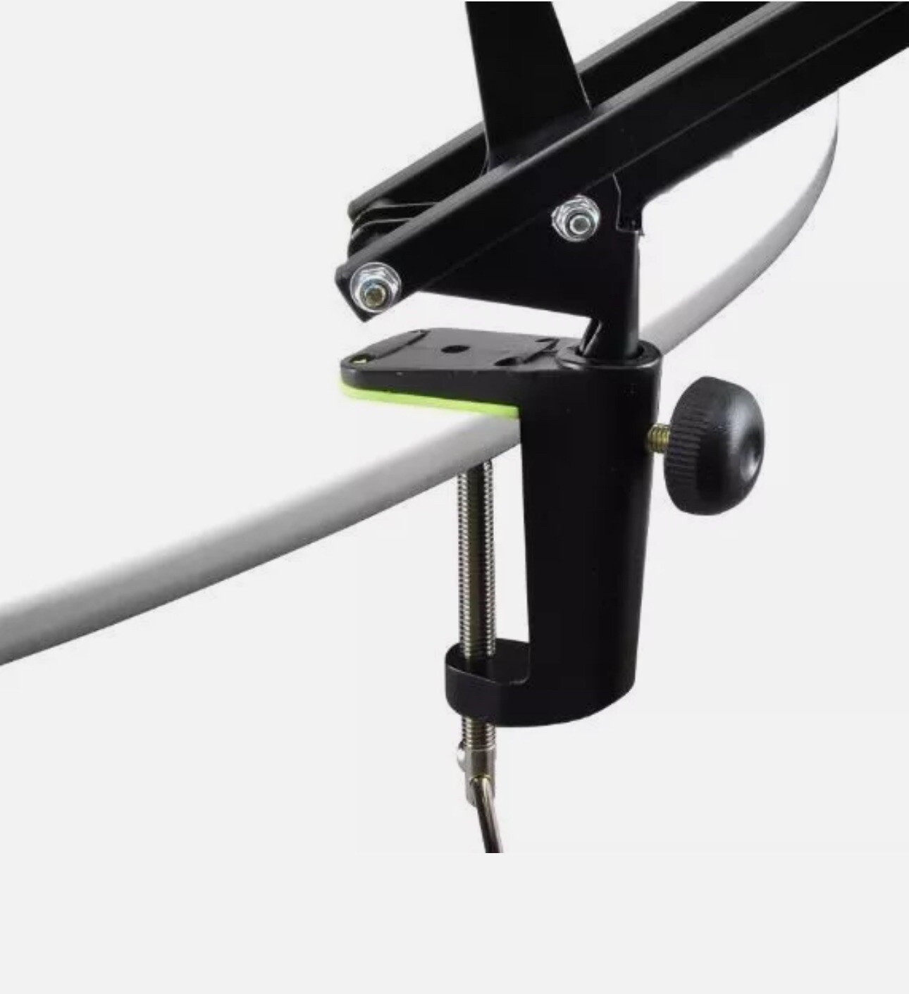 Pyle PMKSH01 Suspension Boom Scissor Microphone Stand Universal Table Mount