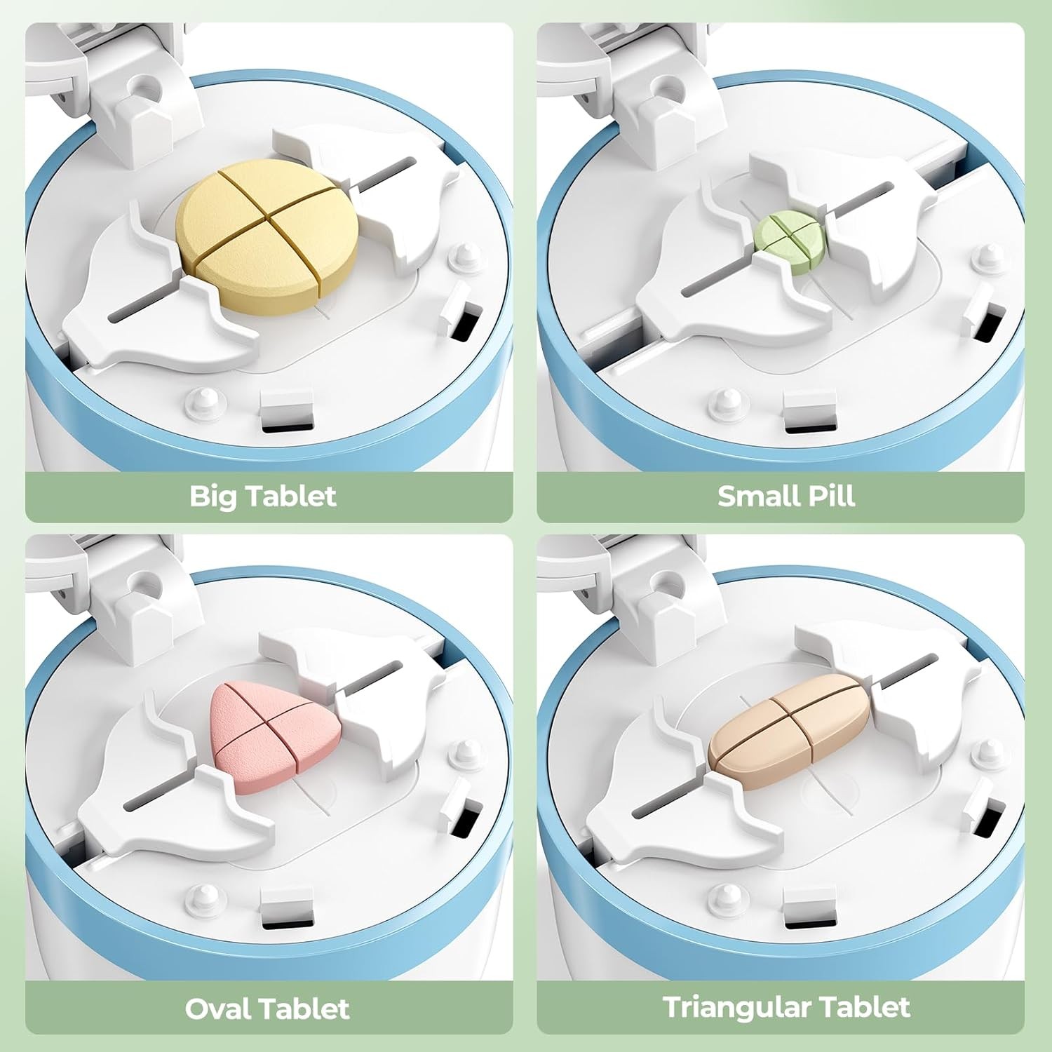 Pill Cutter Splitter for Small and Tiny Pills, Pill Cutters for Small or Large