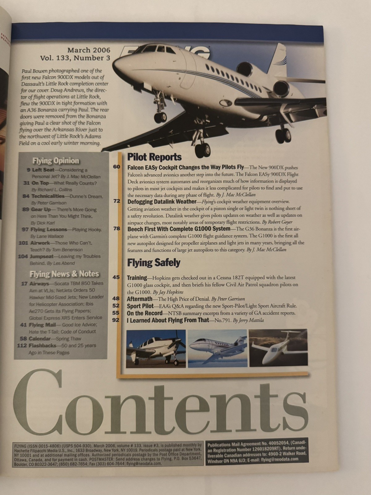 Flying Magazine March 2006 - Original