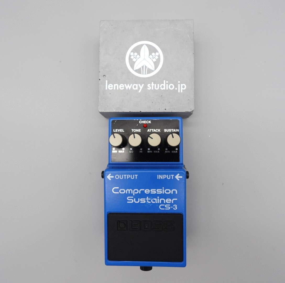BOSS CS-3 Compression Sustainer Compact Pedal Effector Shipping From Japan