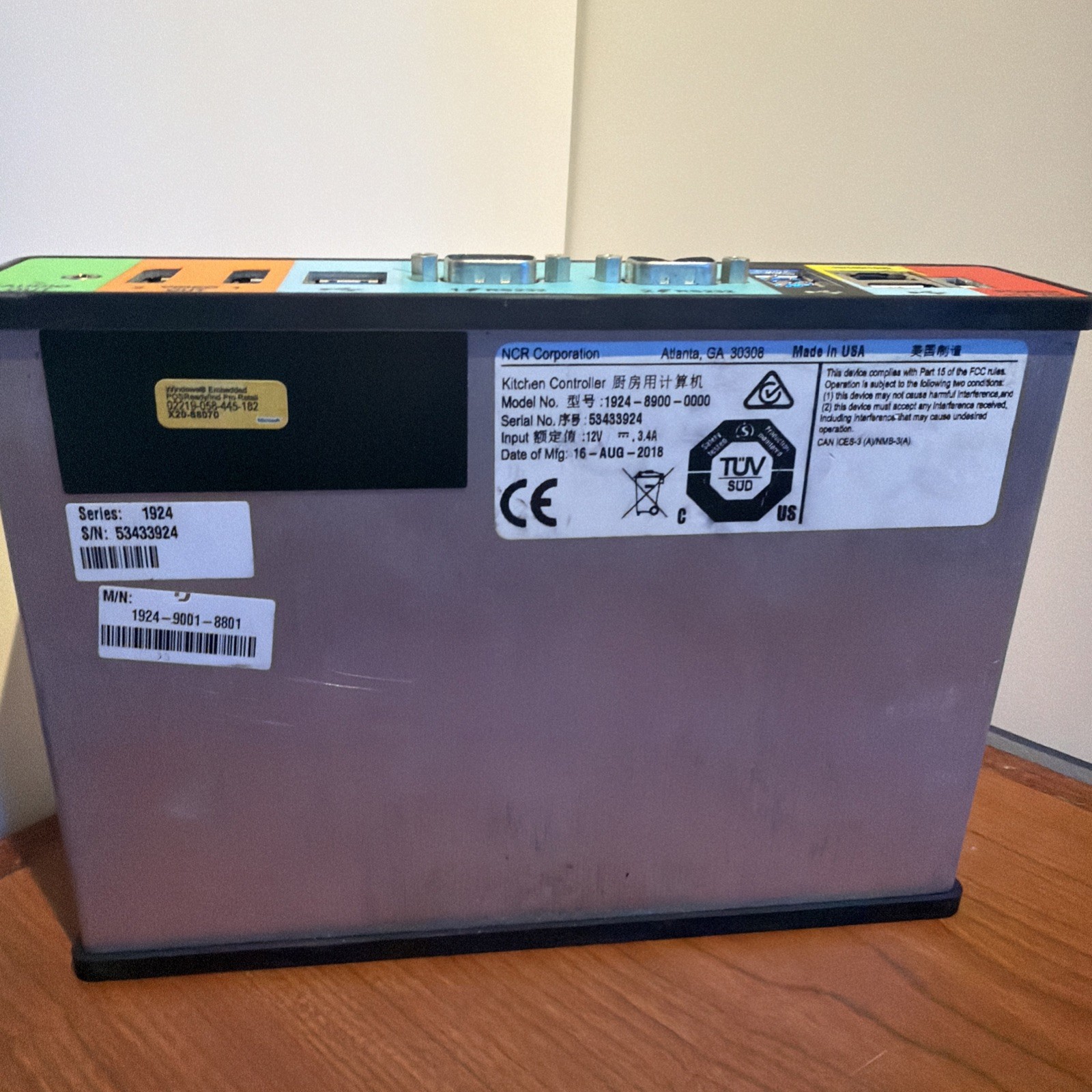 NCR KC4 Kitchen Controller (1924 Series) - Industrial Mini PC