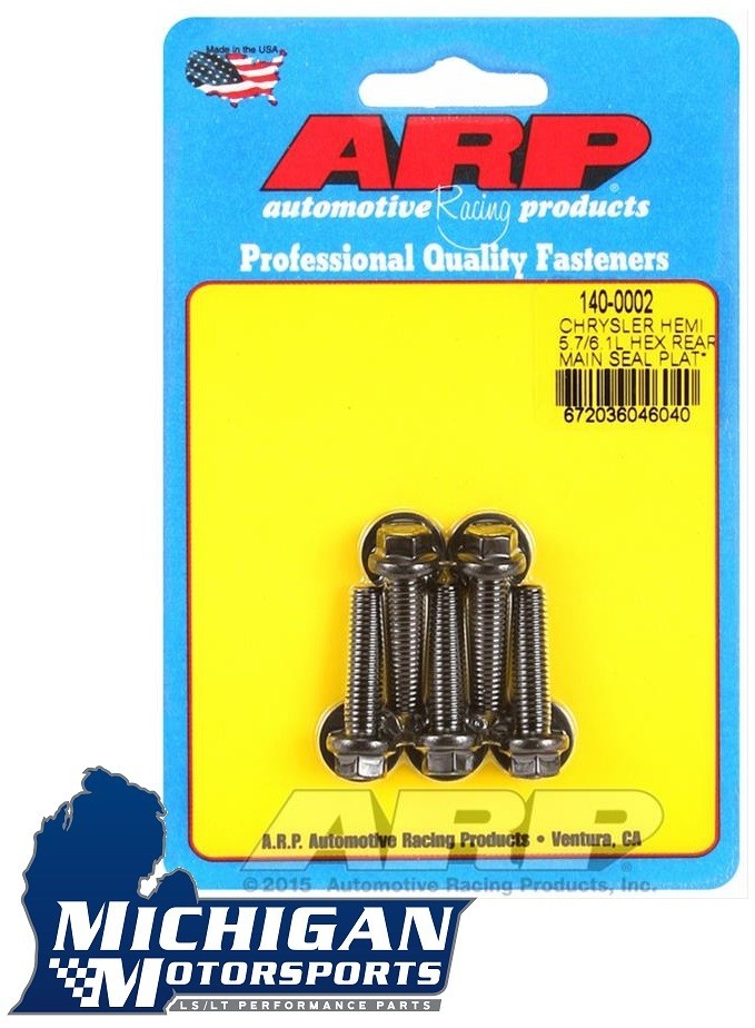 ARP 140-0002 Rear Main Seal Housing Bolts for 2003+ Hemi 5.7L 6.1L 6.2L 6.4L